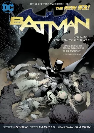 Read online Batman, Vol. 1: The Court of Owls books online