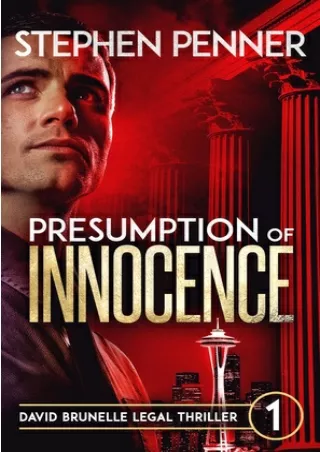 eBooks online Presumption of Innocence (David Brunelle Legal Thriller, #1) online books