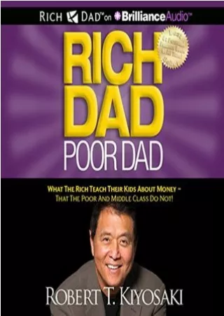 Mobi online Rich Dad Poor Dad: What the Rich Teach Their Kids About Money - That the Poor and Middle Class Do Not! books