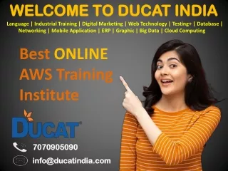 best online aws training institute