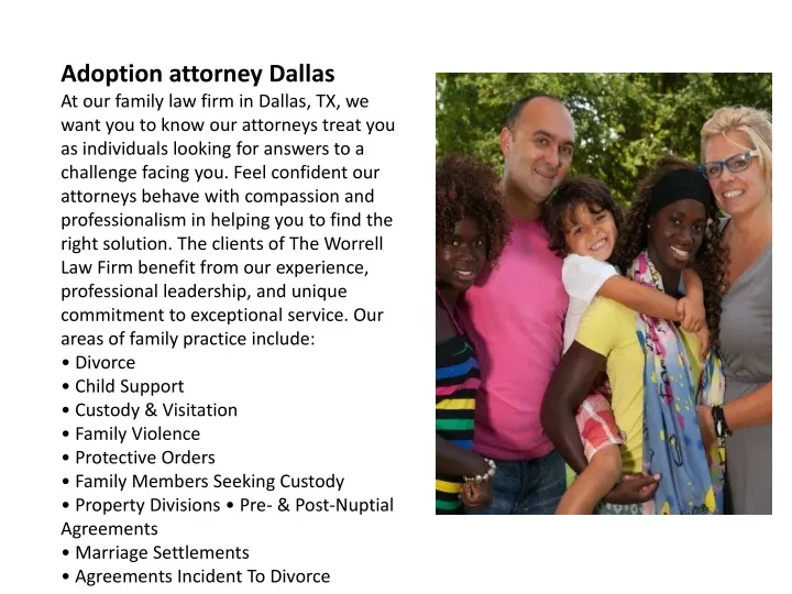 adoption attorney dallas at our family law firm