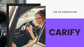 car on subscription
