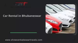 Luxury Car Rental in Bhubaneswar