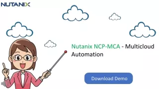 nutanix ncp mca multicloud automation