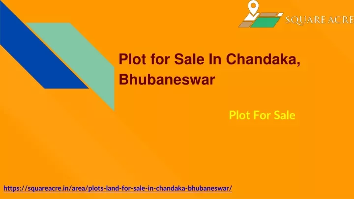 plot for sale in chandaka bhubaneswar