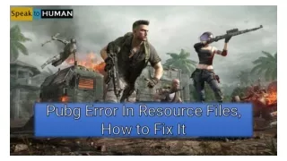 Pubg Error In Resource Files, And How You Can Fix It
