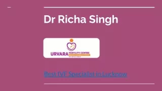 Best IVF Specialist in Lucknow
