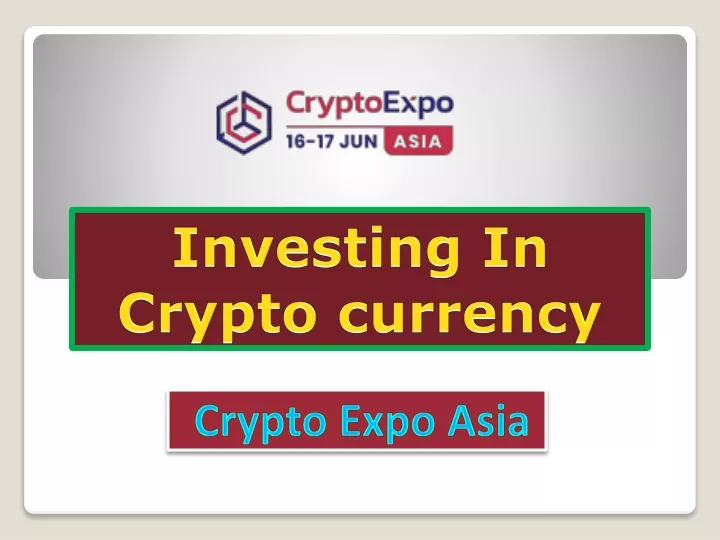 crypto expo asia