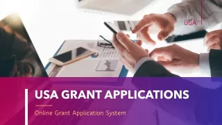 All You Need to Know About USA Grant application