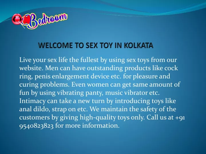 welcome to sex toy in kolkata