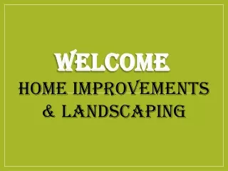 welcome