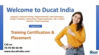 welcome to ducat india
