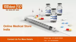 Online Medical Store India
