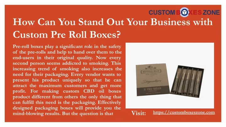how can you stand out your business with custom