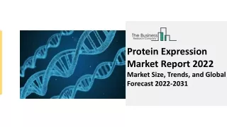 protein expression market report 2022 market size