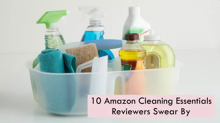 10 amazon cleaning essentials reviewers swear by