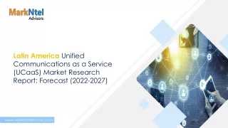 Latin America Unified Communications as a Service (UCaaS) Market Research Report