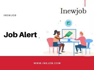 Job Alert with Inewjob.com
