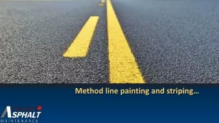 method line painting and striping