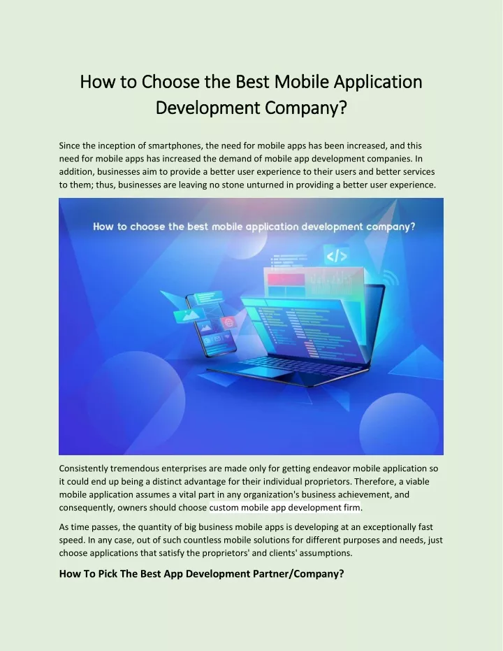 how to choose the how to choose the best mobile