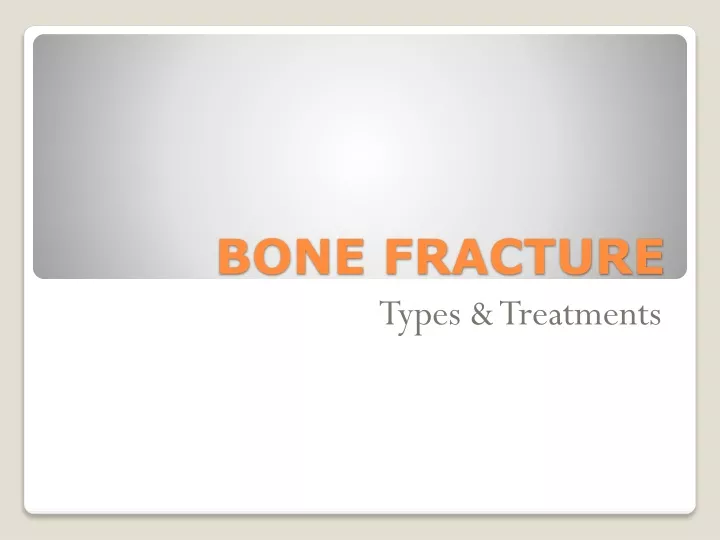bone fracture