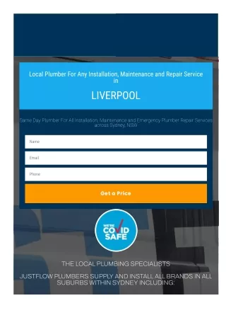 Plumber Liverpool