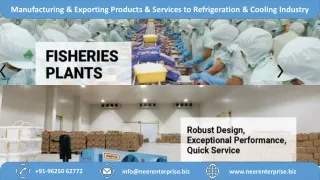 Manufacturing & Exporting Products & Services to Refrigeration & Cooling Industry