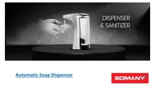 automatic soap dispenser