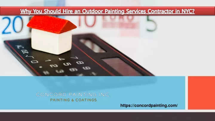 why you should hire an outdoor painting services