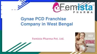 Gynae PCD Franchise Company in West Bengal