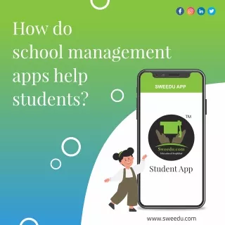 How do School Management app Help for Student