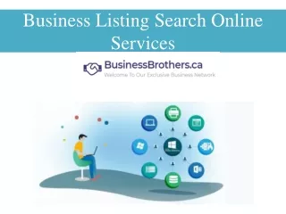 Business Listing Search Online Services