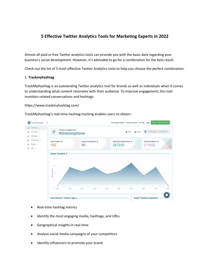 5 effective twitter analytics tools for marketing