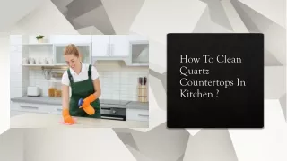 How To Clean Quartz Countertops In Kitchen