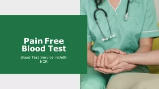 pain free blood test