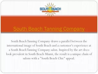 Perfect Tanning Salon Around You in Florida