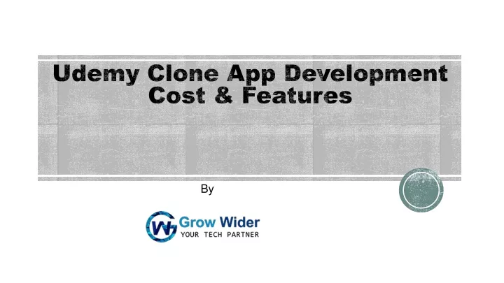 udemy clone app development cost features