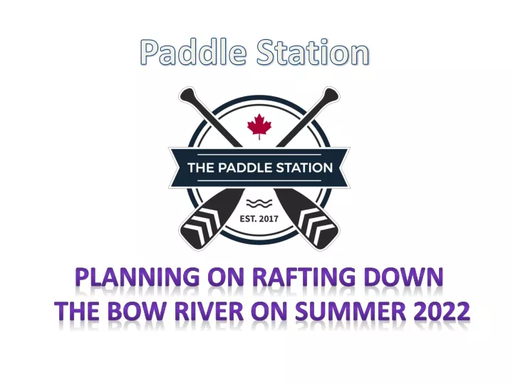 paddle station