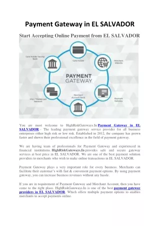 payment gateway in el salvador