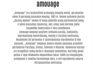 amouage