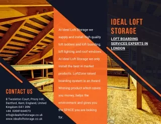 Create Loft Zone at your place in London