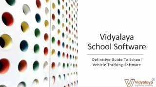 vidyalaya school software