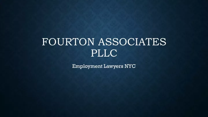 fourton associates pllc