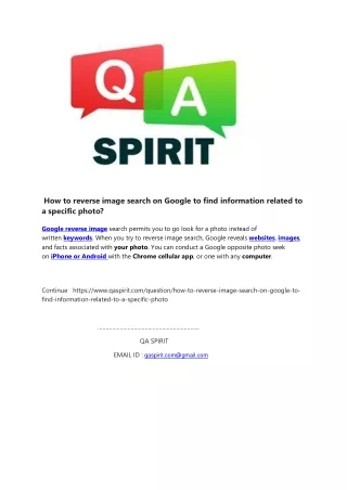 how to reverse image search on google to find