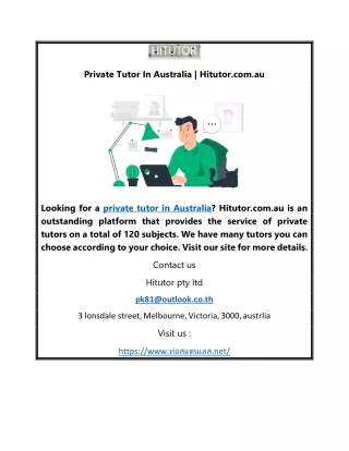 private tutor in australia hitutor com au