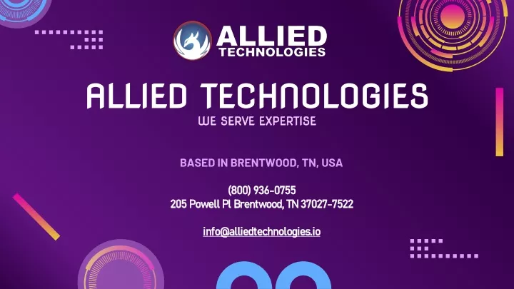 allied technologies allied technologies we serve