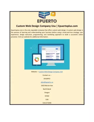 Custom Website Design Services | Epuertoplus.com