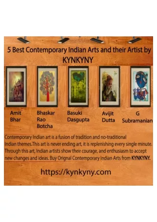 Contemporary Indian Art Gallery Online