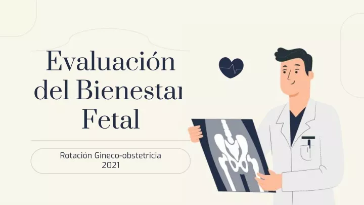 evaluaci n del bienestar fetal