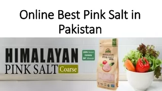 Online Best Pink Salt in Pakistan